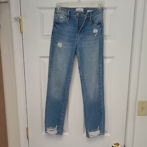 Frame Le High Straight Jeans 24